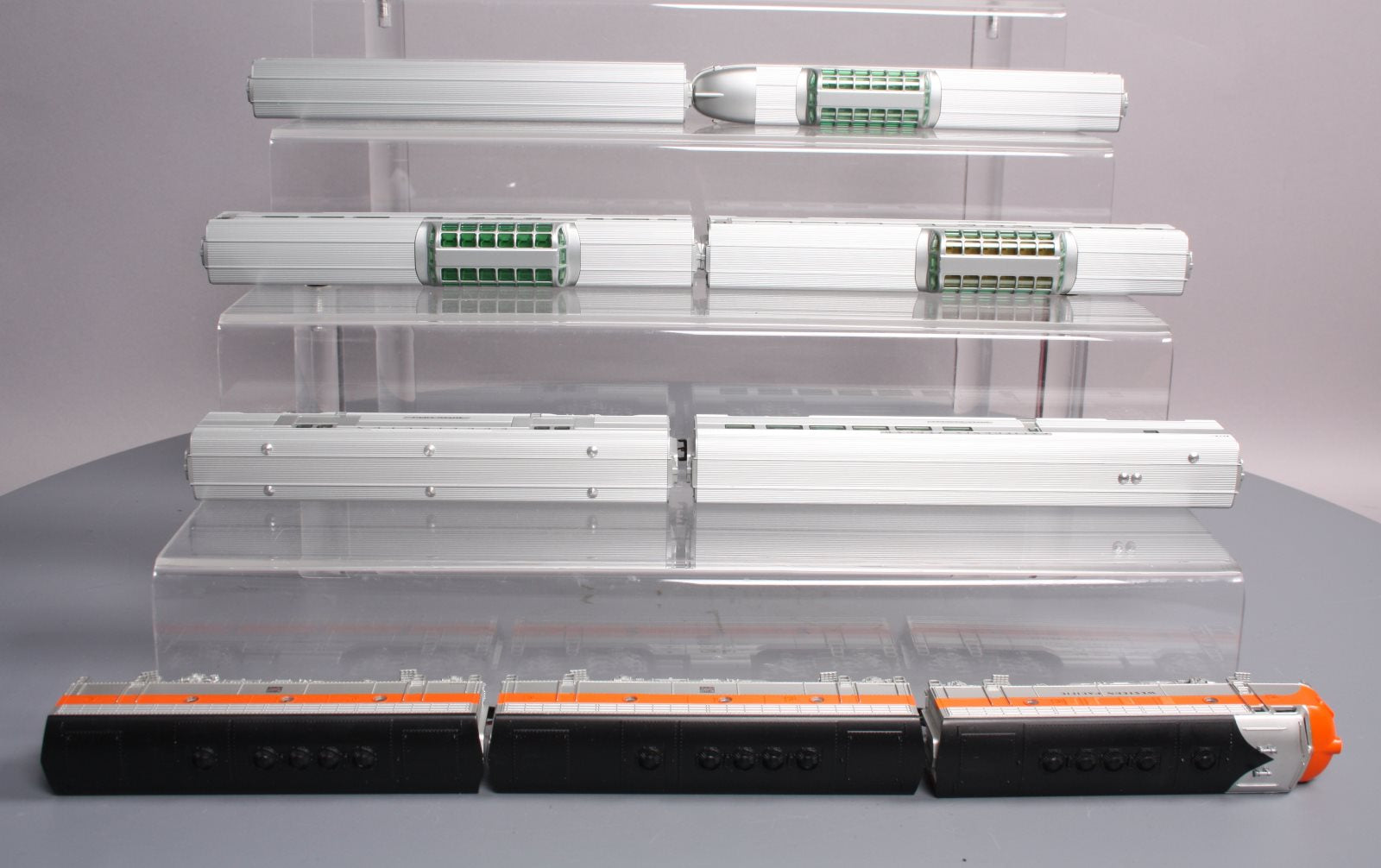 Marklin 26600 HO Scale California Zephyr F7 ABB Diesel Train Set LN/Box