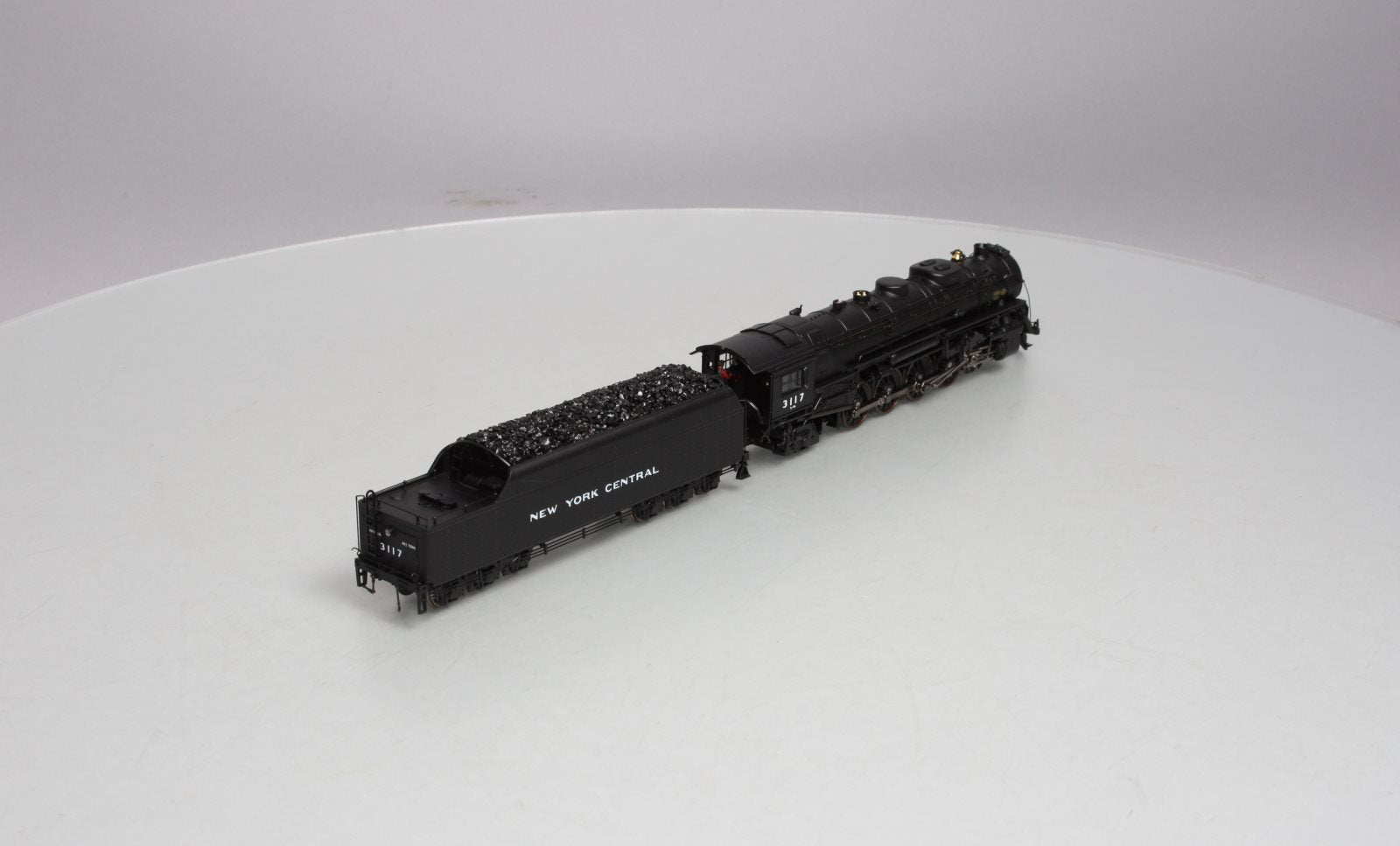 MTH 80-3126-1 New York Central HO 4-8-2 L-4a Mohawk Steam Engine w/PS3 #3117