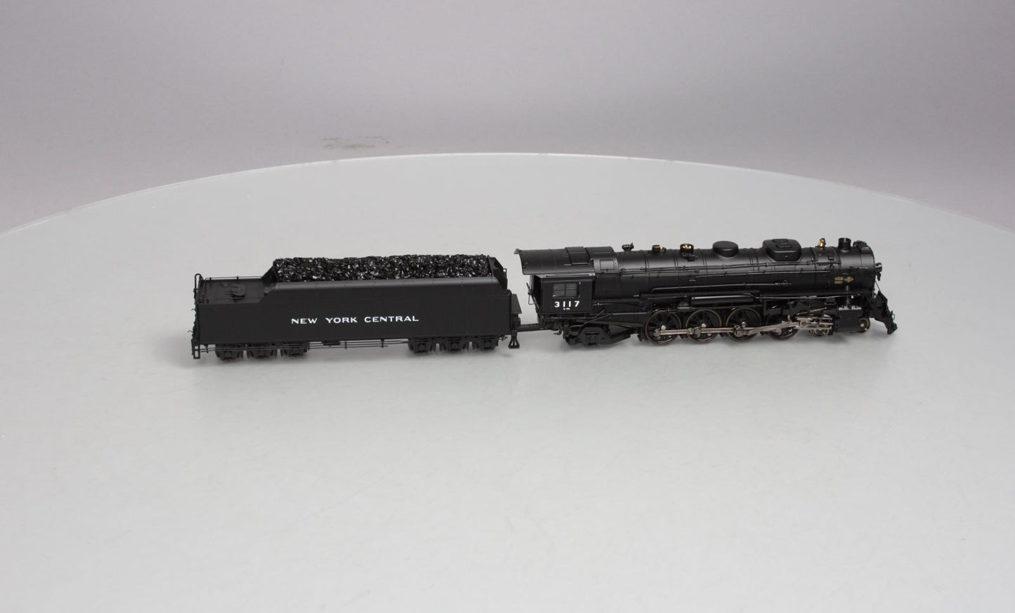 MTH 80-3126-1 New York Central HO 4-8-2 L-4a Mohawk Steam Engine w/PS3 #3117