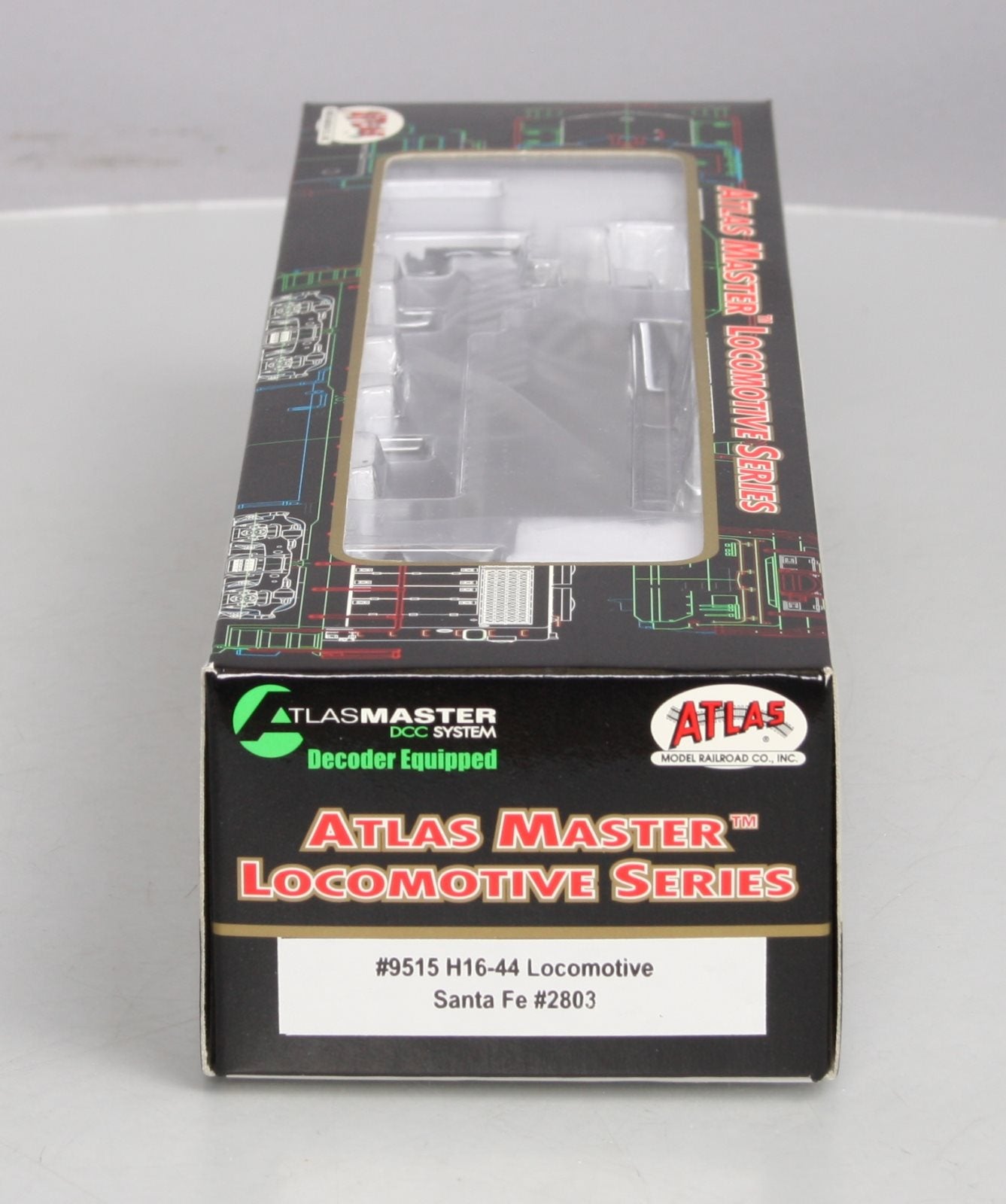 Atlas 9515 HO Scale Santa Fe Fairbanks-Morse H16-44 Diesel Locomotive #2803
