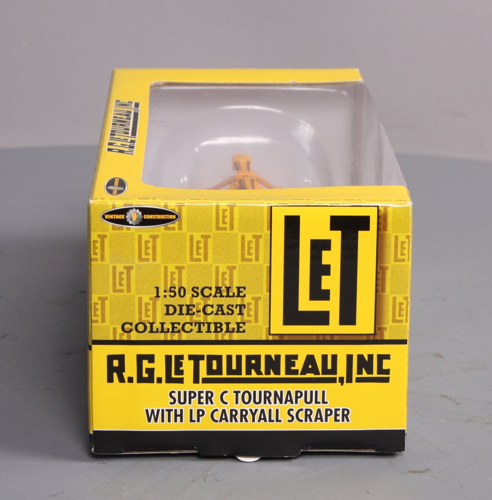 SpecCast Con015 1:50 Super C Tournapull with LP Carryall Scraper NIB