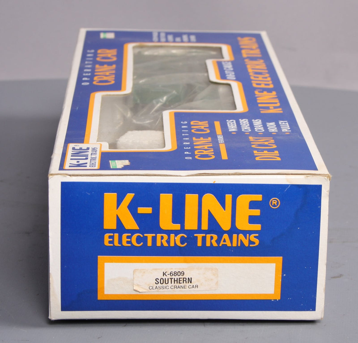K-Line K-6809 Southern Classic Crane Car #6809 LN/Box