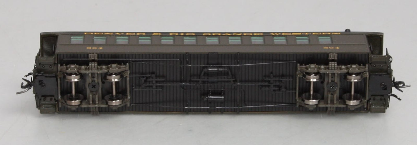 Blackstone Models B350109 HOn3 Scale D&RGW Open Platform Passenger Car #304