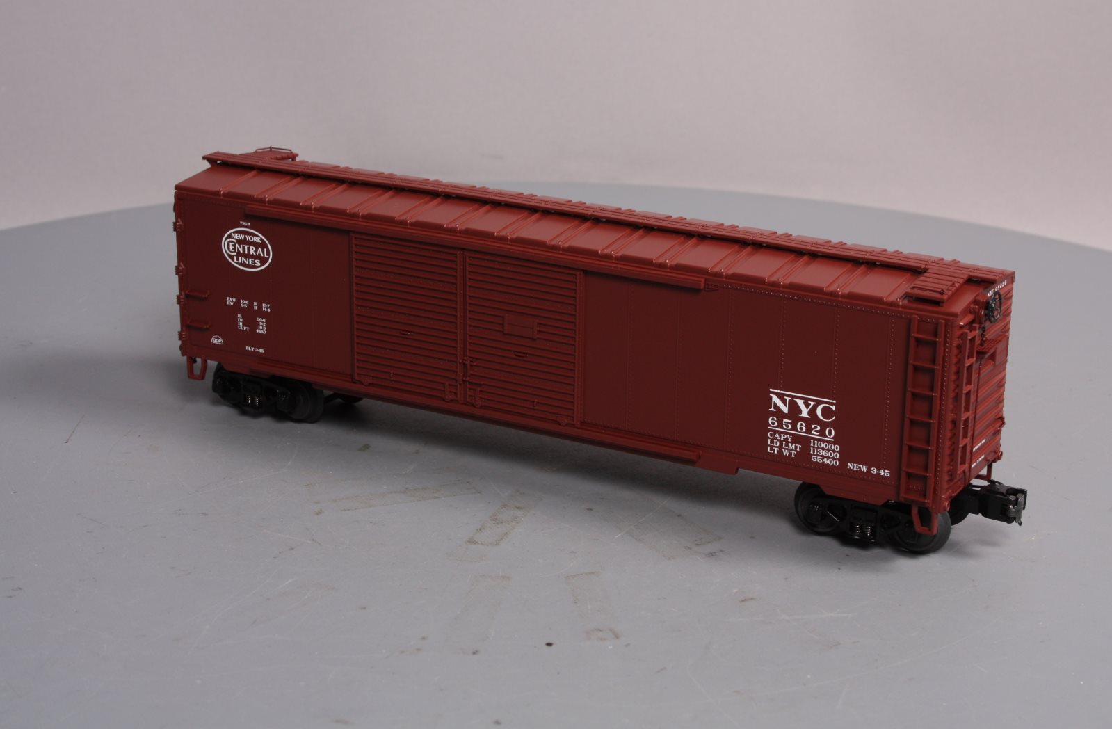 MTH 20-93245 O New York Central Double Door 50' Box Car #65620 LN/Box