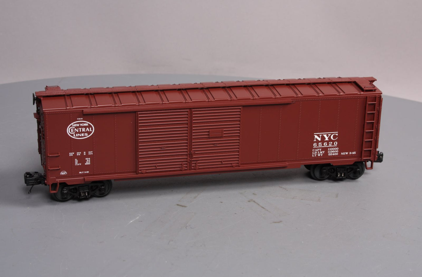 MTH 20-93245 O New York Central Double Door 50' Box Car #65620 LN/Box