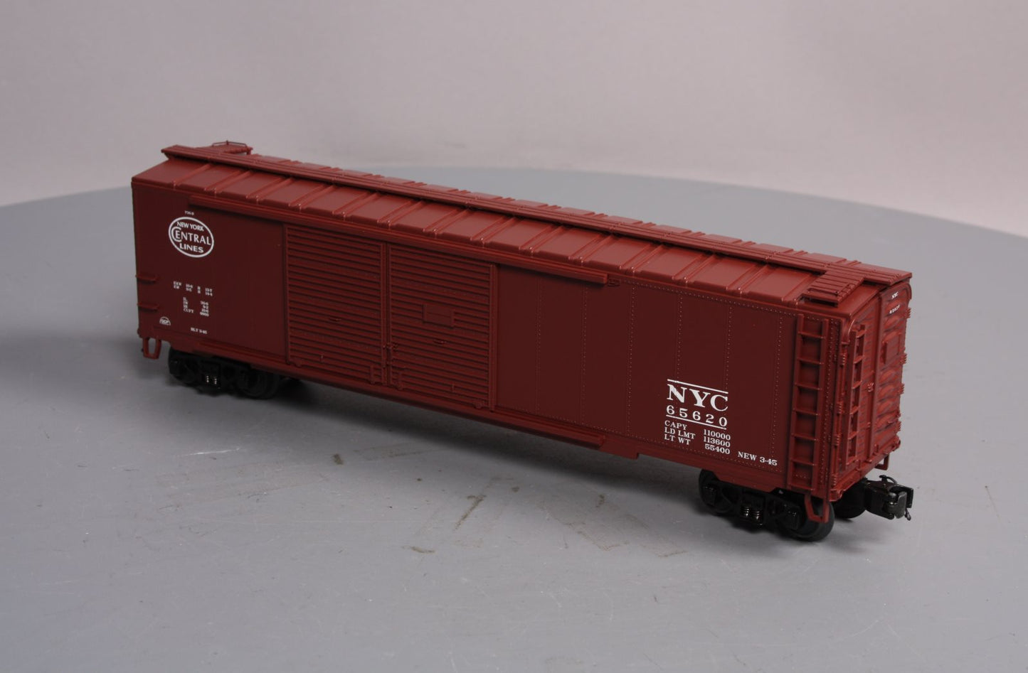 MTH 20-93245 O New York Central Double Door 50' Box Car #65620 LN/Box