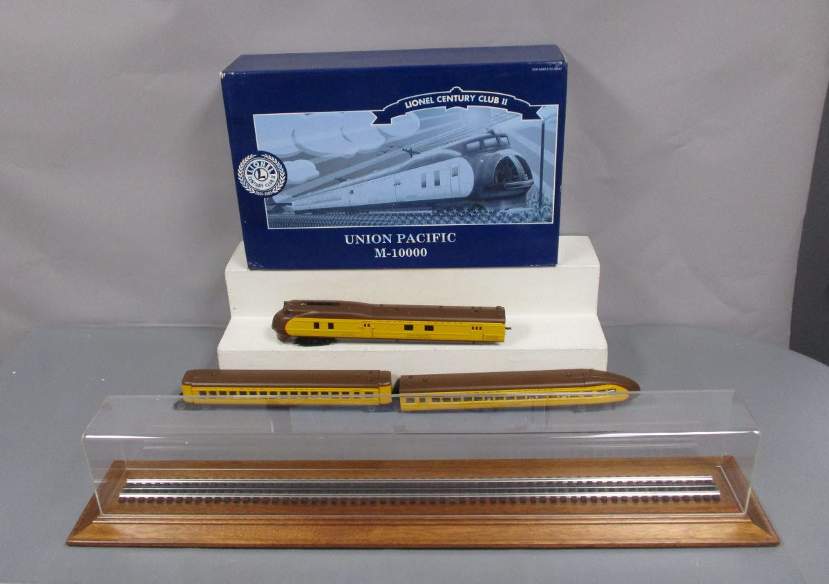 Lionel 6-51007 UP Century Club II 752 M10000 Streamliner O Gauge Train Set LN/Box