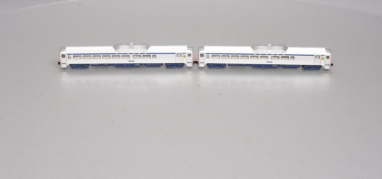 Kato 106-3015 N Scale Alaska Railroad RDC Set #711 & #712 LN/Box