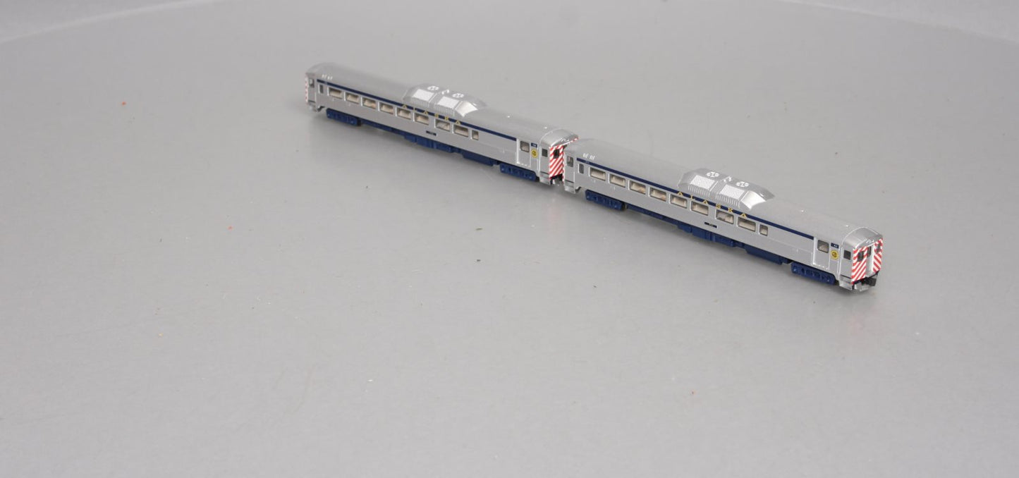 Kato 106-3015 N Scale Alaska Railroad RDC Set #711 & #712 LN/Box
