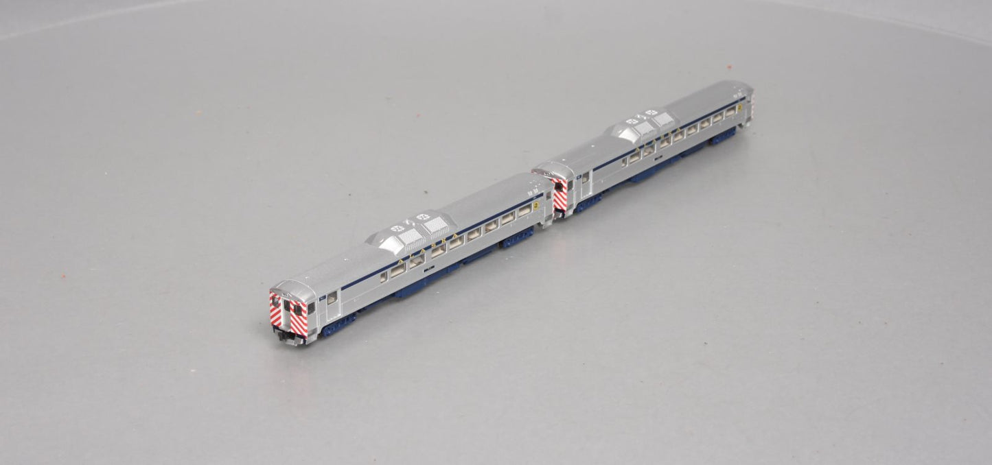 Kato 106-3015 N Scale Alaska Railroad RDC Set #711 & #712 LN/Box