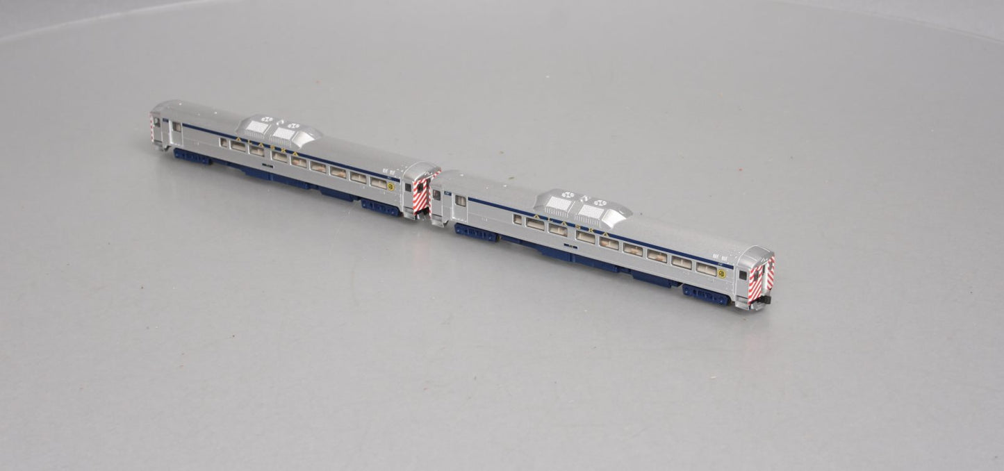 Kato 106-3015 N Scale Alaska Railroad RDC Set #711 & #712 LN/Box