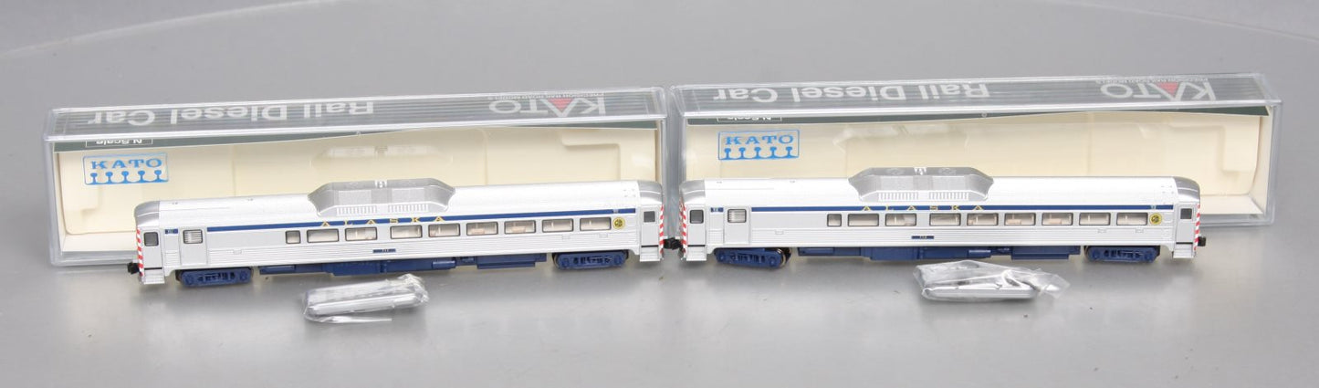 Kato 106-3015 N Scale Alaska Railroad RDC Set #711 & #712 LN/Box