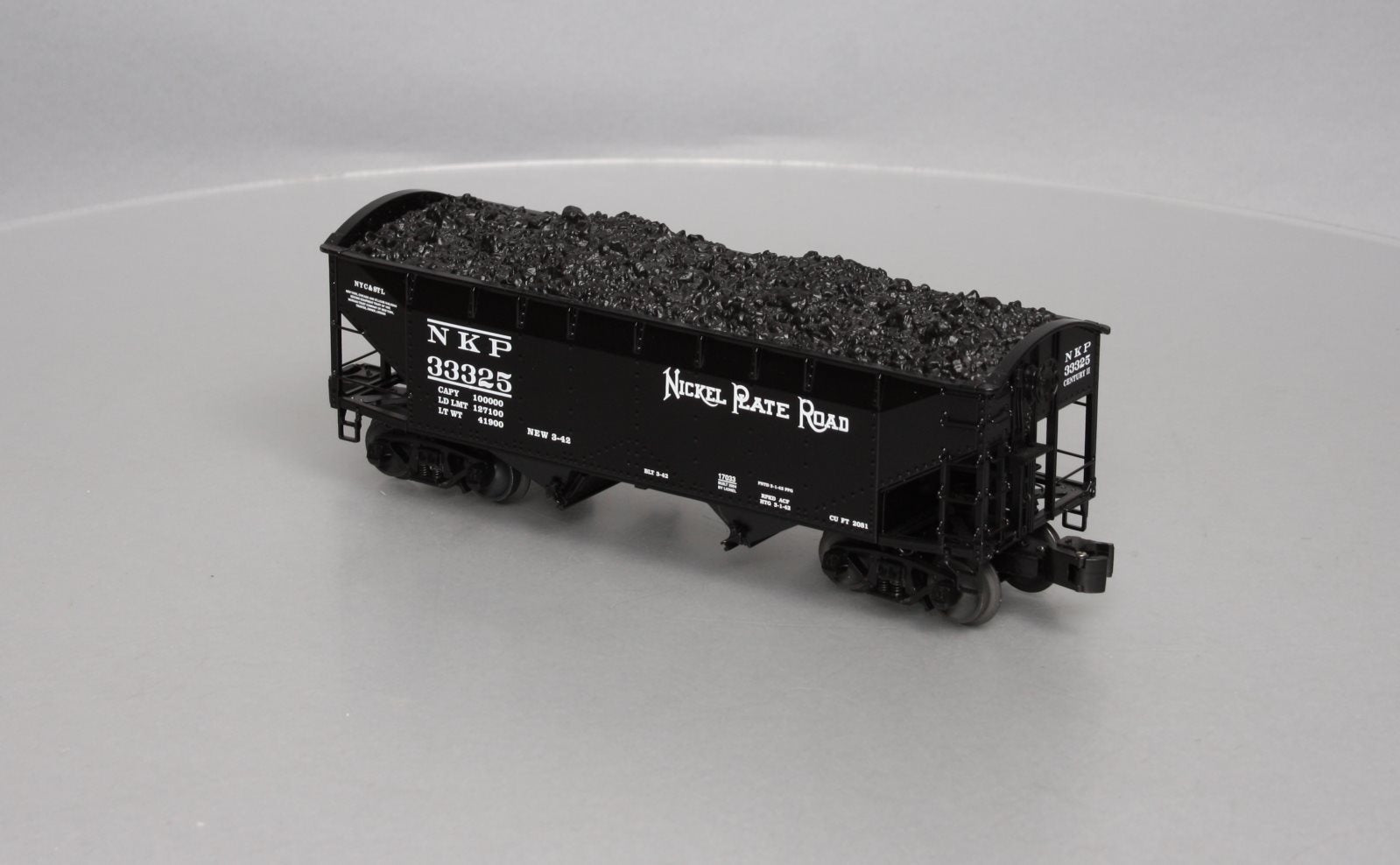 Lionel 6-17033 Nickel Plate Road 50 Ton Offset Coal Hopper #33325 LN/Box