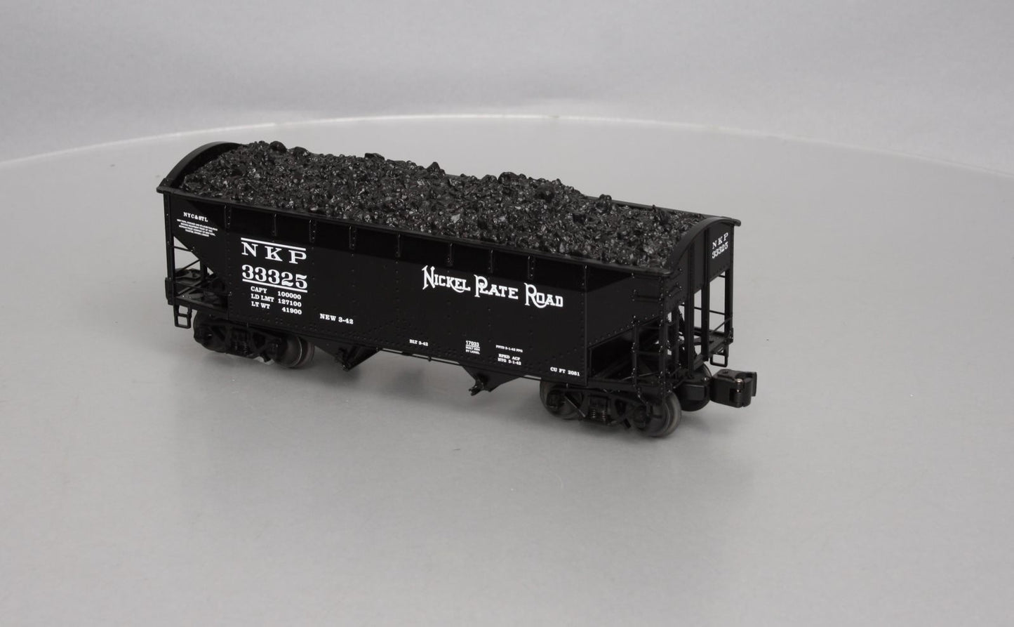 Lionel 6-17033 Nickel Plate Road 50 Ton Offset Coal Hopper #33325 LN/Box