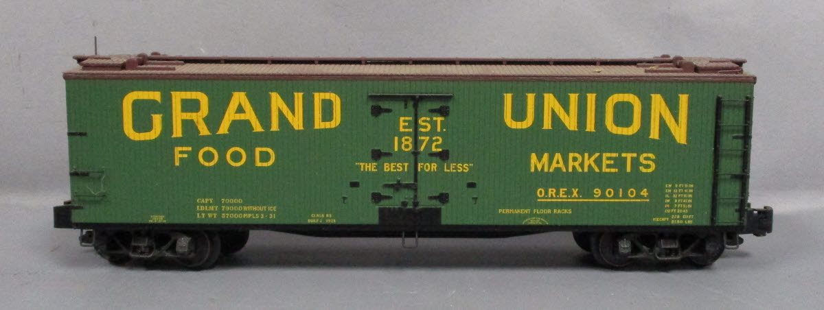 S-Helper 00800 S Scale OREX Grand Union Reefer Car #90104 LN/Box