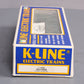 K-Line K-6858 O Gauge Southern Railway Boom Car LN/Box