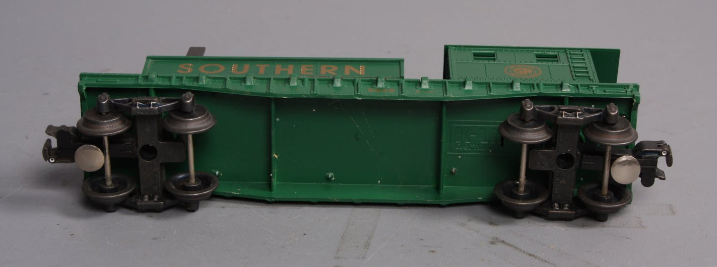 K-Line K-6858 O Gauge Southern Railway Boom Car LN/Box
