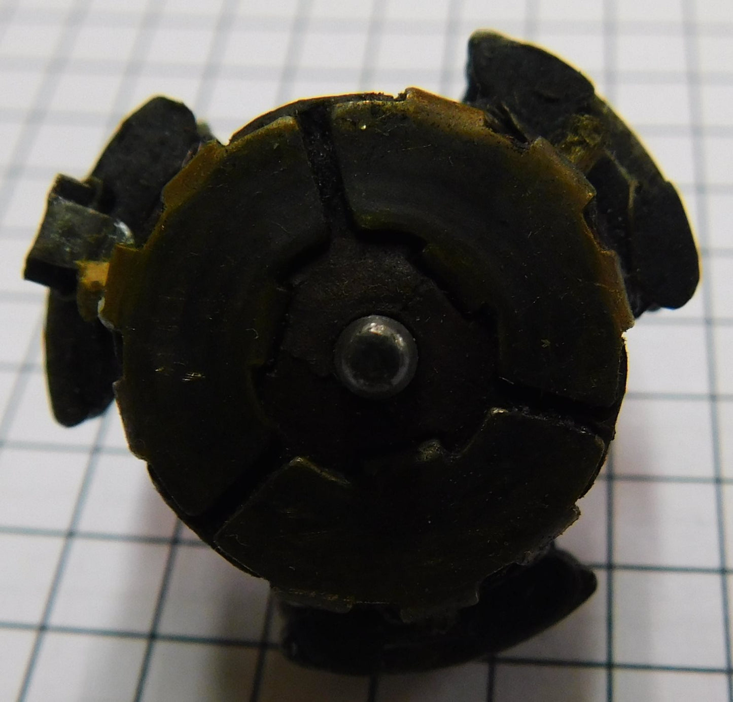 Marx MX-ARM-4 Motor Armature Small Gear Type w/ Brass Ring Motor Mount