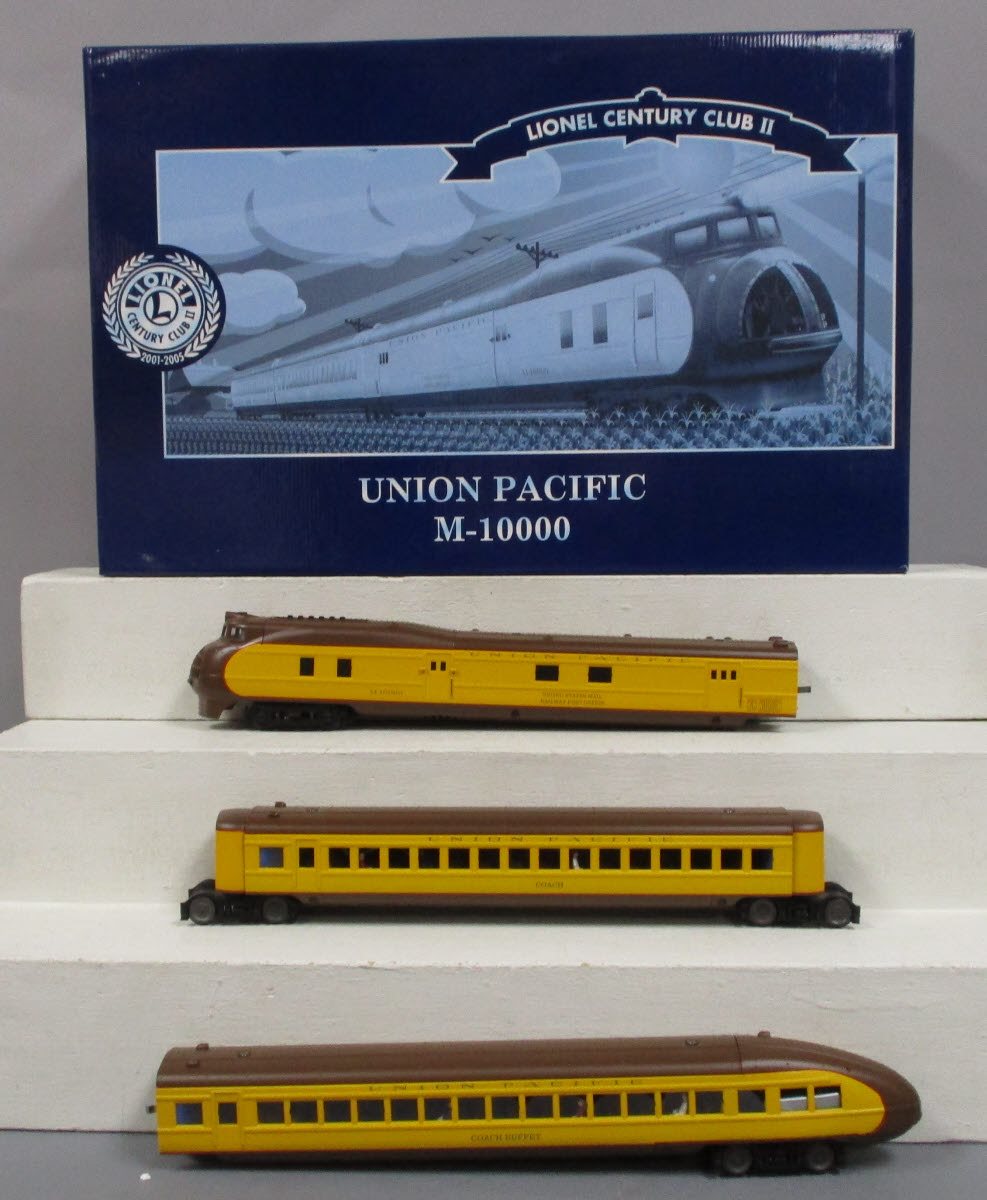 Lionel 6-51007 O Union Pacific Century Club II 752 M10000 Streamliner Train Set LN/Box