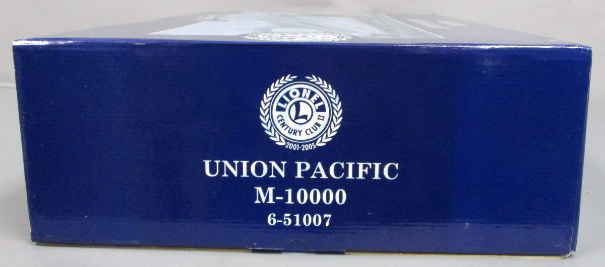 Lionel 6-51007 O Union Pacific Century Club II 752 M10000 Streamliner Train Set LN/Box