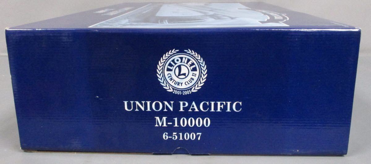Lionel 6-51007 O Union Pacific Century Club II 752 M10000 Streamliner Train Set LN/Box