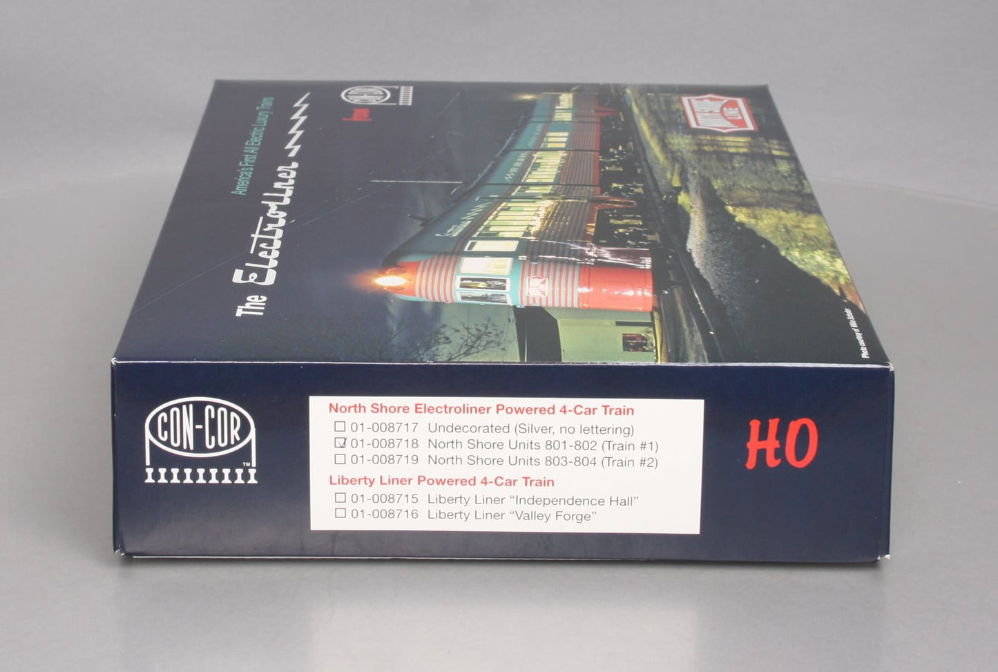 Con-Cor 01-008718 HO Scale North Shore Electroliner #801-802