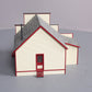 Banta Model Works 2128 O Scale Up the Creek Paddle Co. Building - Assembled