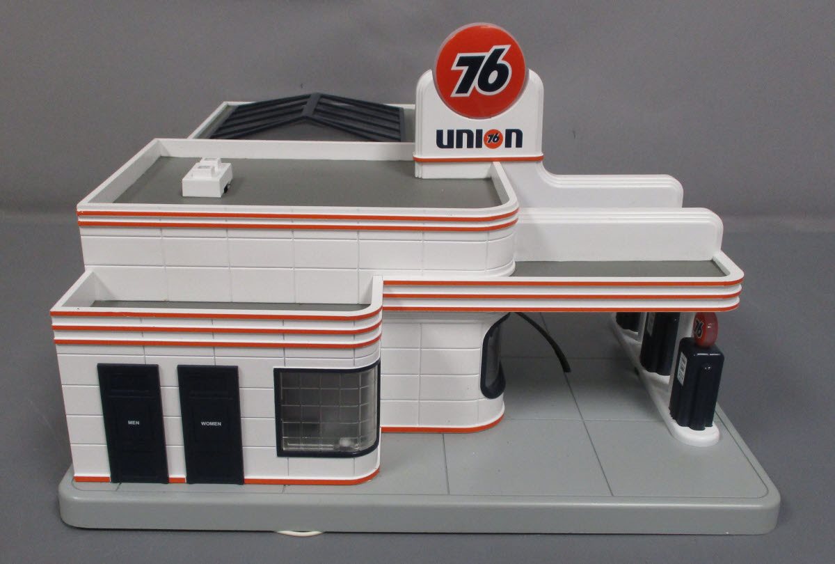 MTH 30-9109 O Gauge Union 76 Operating Gas Station