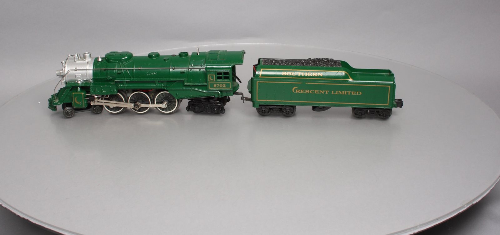 Lionel 6-8702 O Gauge Southern Crescent 4-6-4 Steam Locomotive & Tender #8702 EX/Box