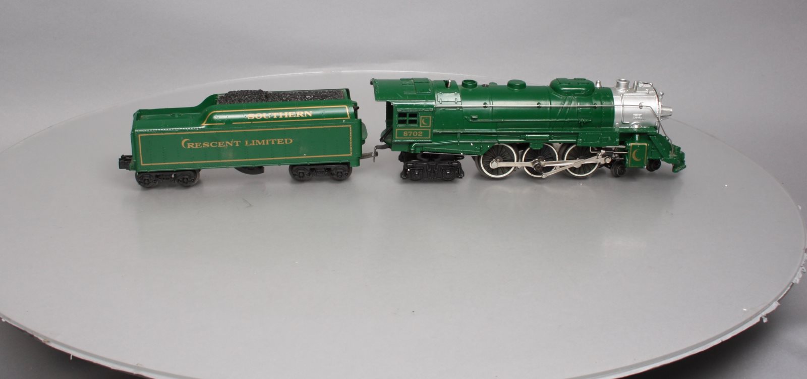 Lionel 6-8702 O Gauge Southern Crescent 4-6-4 Steam Locomotive & Tender #8702 EX/Box