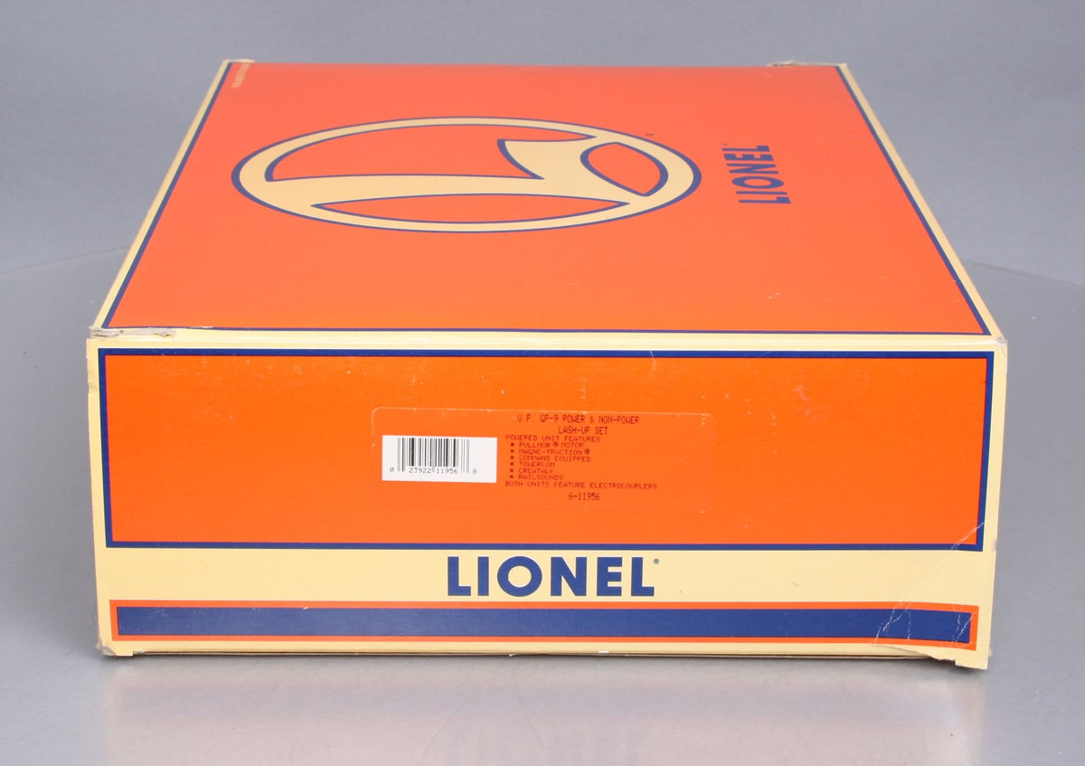 Lionel 6-11956 O Union Pacific GP-9 Diesel Locomotive Lash Up Set #2380/2381 LN/Box