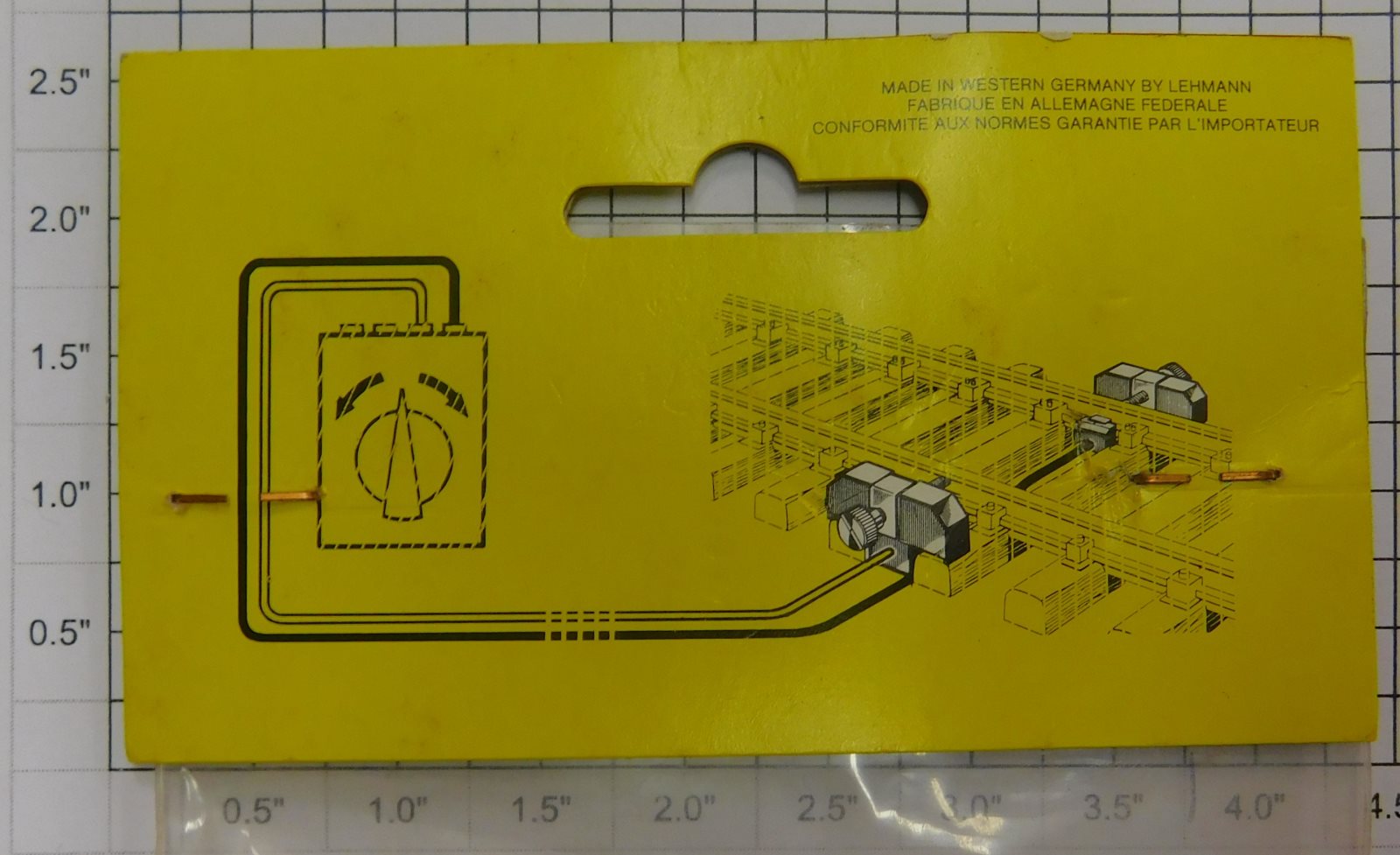 LGB 5016 G Scale Track Power Cable and Connector Clips