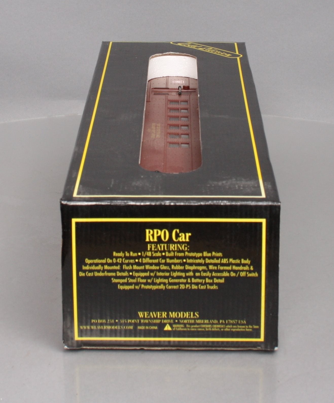 Weaver G22404SD O Pennsylvania Railraod RPO Car #6579 (2-Rail) NIB