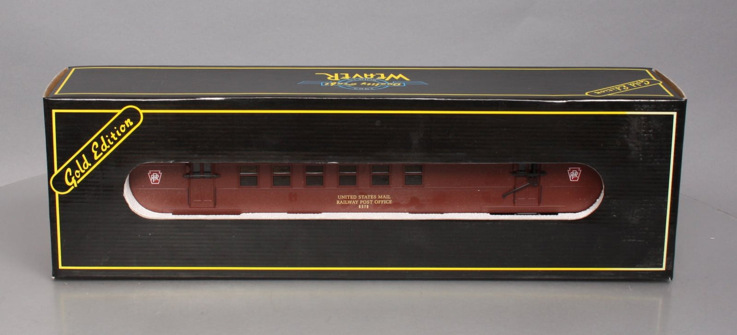 Weaver G22404SD O Pennsylvania Railraod RPO Car #6579 (2-Rail) NIB