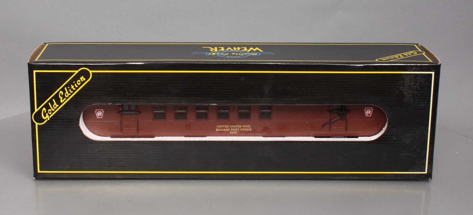 Weaver G22404SD O Pennsylvania Railraod RPO Car #6579 (2-Rail) NIB