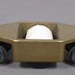 CenterLine Products 60050 O Gauge Cast Brass Rail Cleaner Car (3-Rail) EX/Box