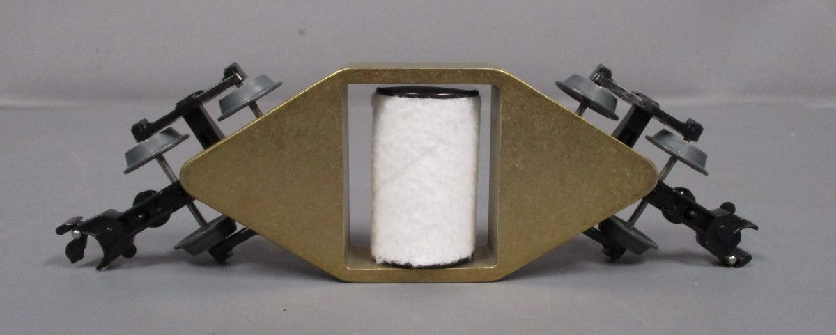 CenterLine Products 60050 O Gauge Cast Brass Rail Cleaner Car (3-Rail) EX/Box
