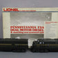 Lionel 6-8952 O Gauge Pennsylvania F-3 AA Diesel Locomotive Set LN/Box