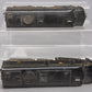 Lionel 2032 Vintage O Erie Alco AA Diesel Locomotive Set VG