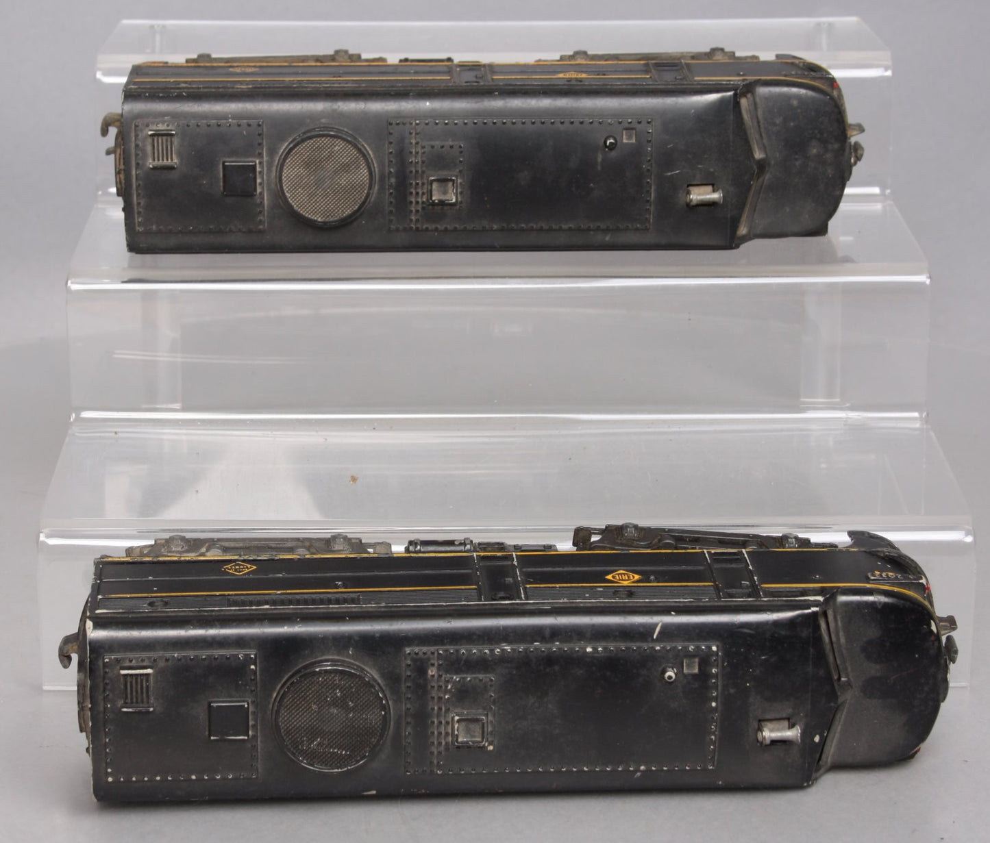 Lionel 2032 Vintage O Erie Alco AA Diesel Locomotive Set VG