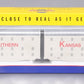 Athearn G4412 HO Scale Kansas City Southern Articulated Auto Carrier KCS #8156 MT/Box