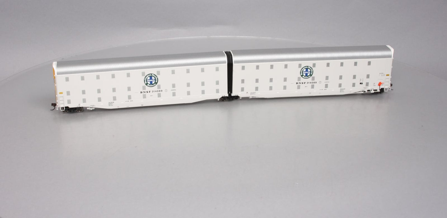 Athearn G4404 HO Scale Burlington Northern Santa Fe Auto-Max Car #314089 MT/Box