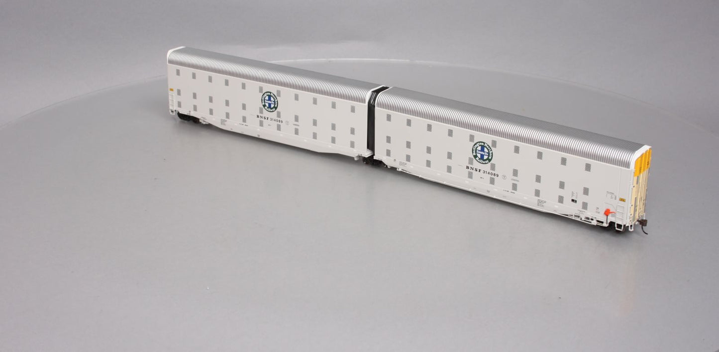 Athearn G4404 HO Scale Burlington Northern Santa Fe Auto-Max Car #314089 MT/Box