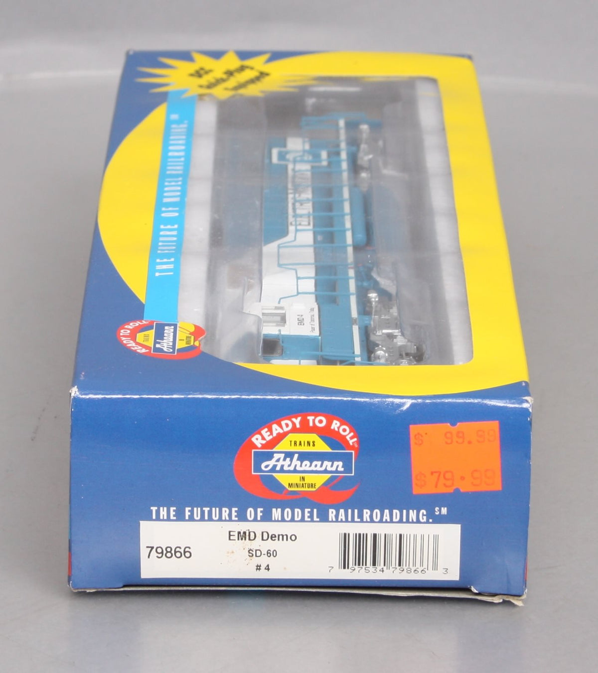 Athearn 79866 HO Scale EMD Demonstrator SD60 Diesel Locomotive #4 LN/Box