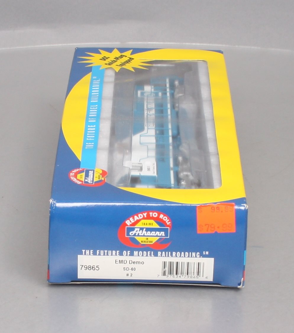 Athearn 79865 HO Scale EMD Demonstrator SD60 Diesel Locomotive #2 LN/Box