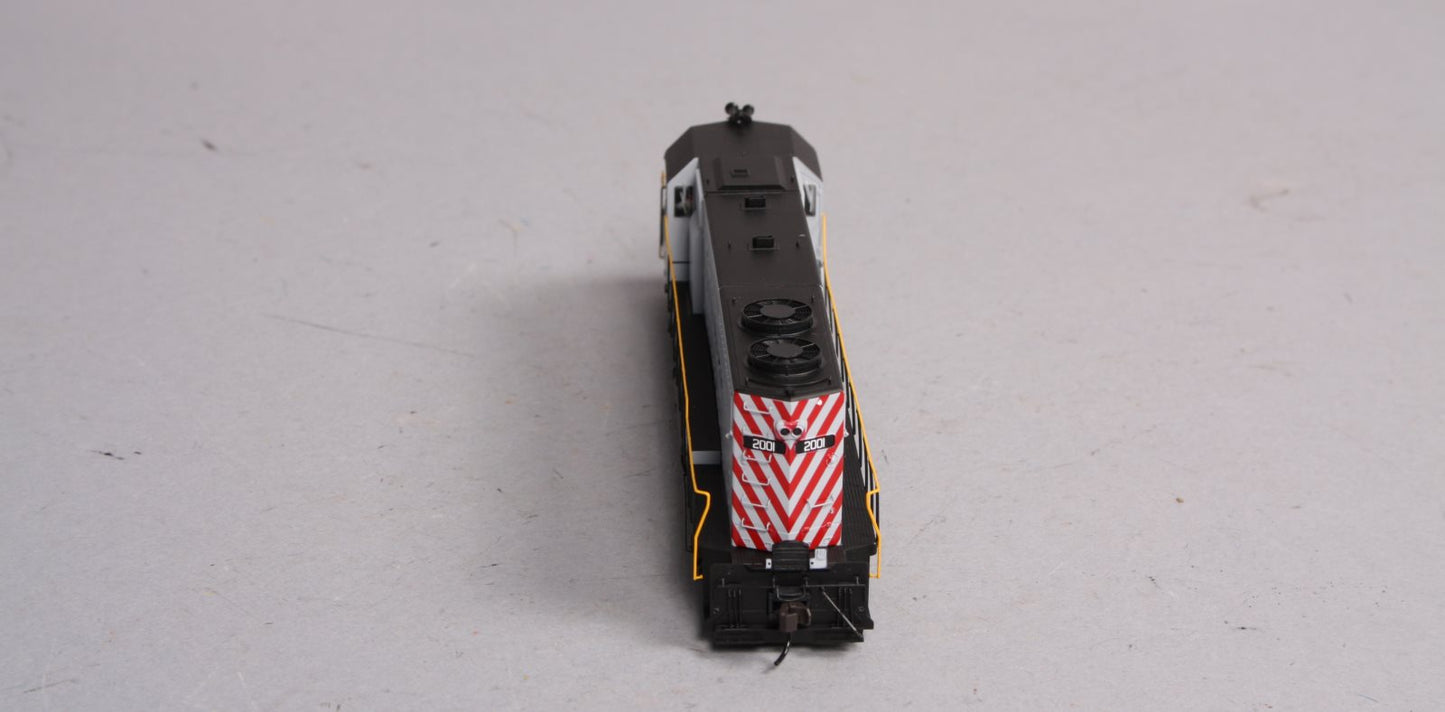 Atlas 9113 HO Scale Norfolk Southern EMD GP38 Diesel Locomotive #2001 w/DCC LN