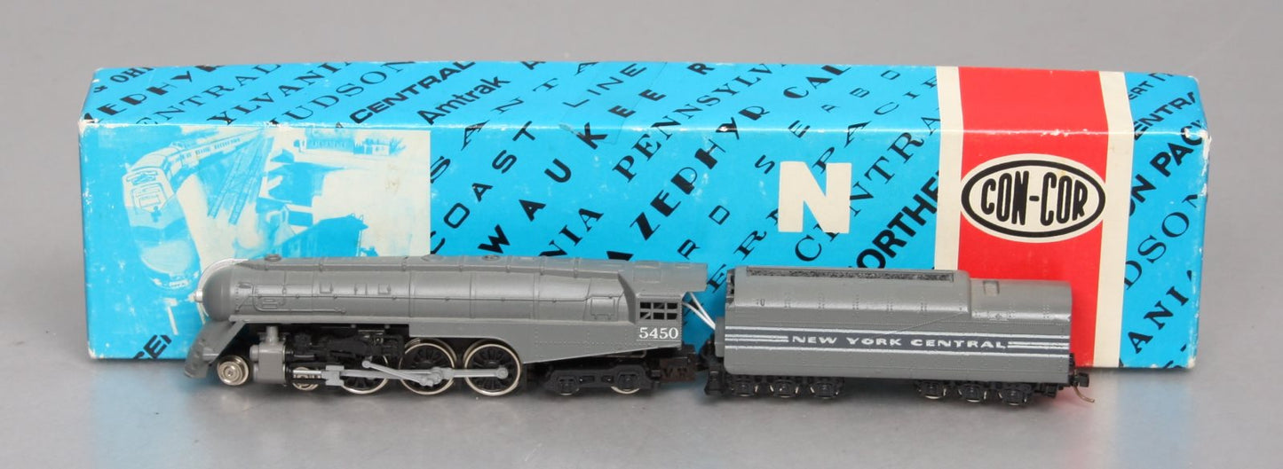 Con-Cor 3051 N Scale New York Central Steam Locomotive and Tender EX/Box
