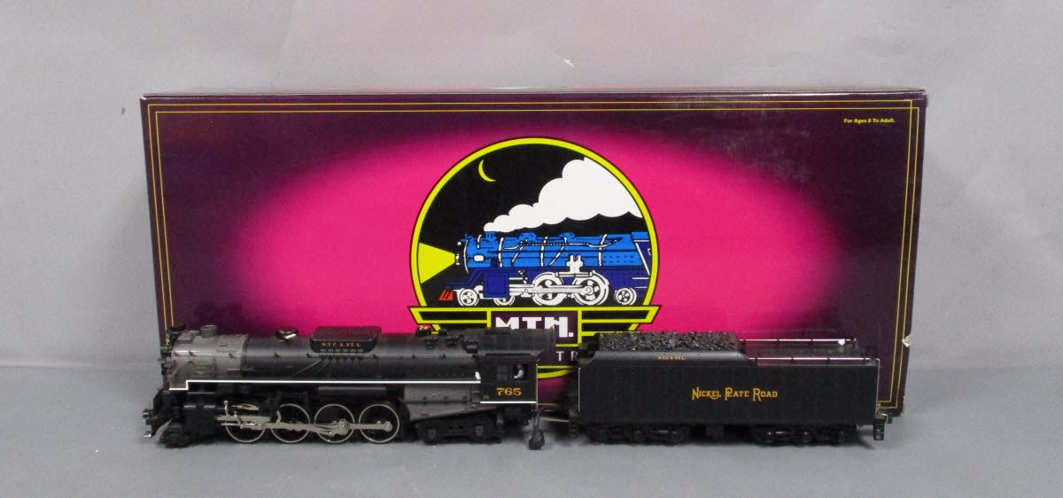 MTH 20-3032-1 O Gauge NKP Berkshire 2-8-4 Steam Locomotive & Tender #765 w/PS1 LN/Box