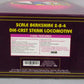 MTH 20-3032-1 O Gauge NKP Berkshire 2-8-4 Steam Locomotive & Tender #765 w/PS1 LN/Box