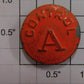 Lionel 20-34M KW "A" Metal Orange Cap